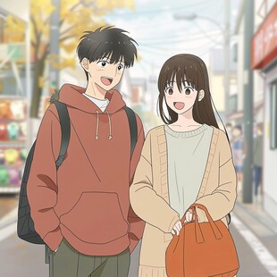 《云上花房日记》漫画封面玻璃花房与少女